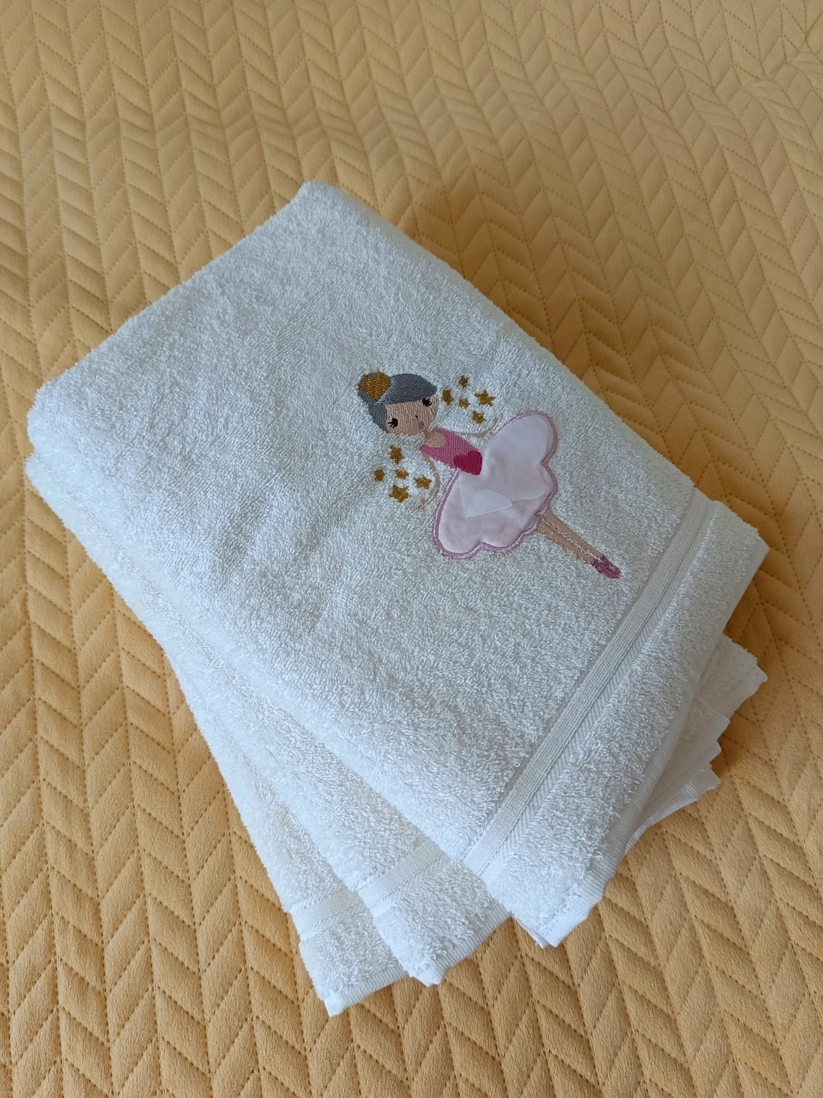Komplet ręczników kąpielowych dla dzieci księżniczka