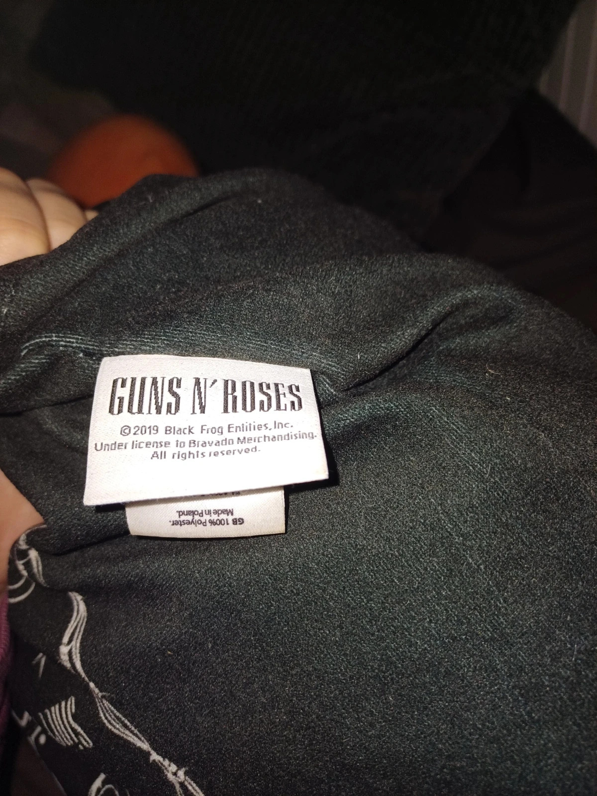poduszka Guns n' Roses +wlepka sklepu rockmetalshop