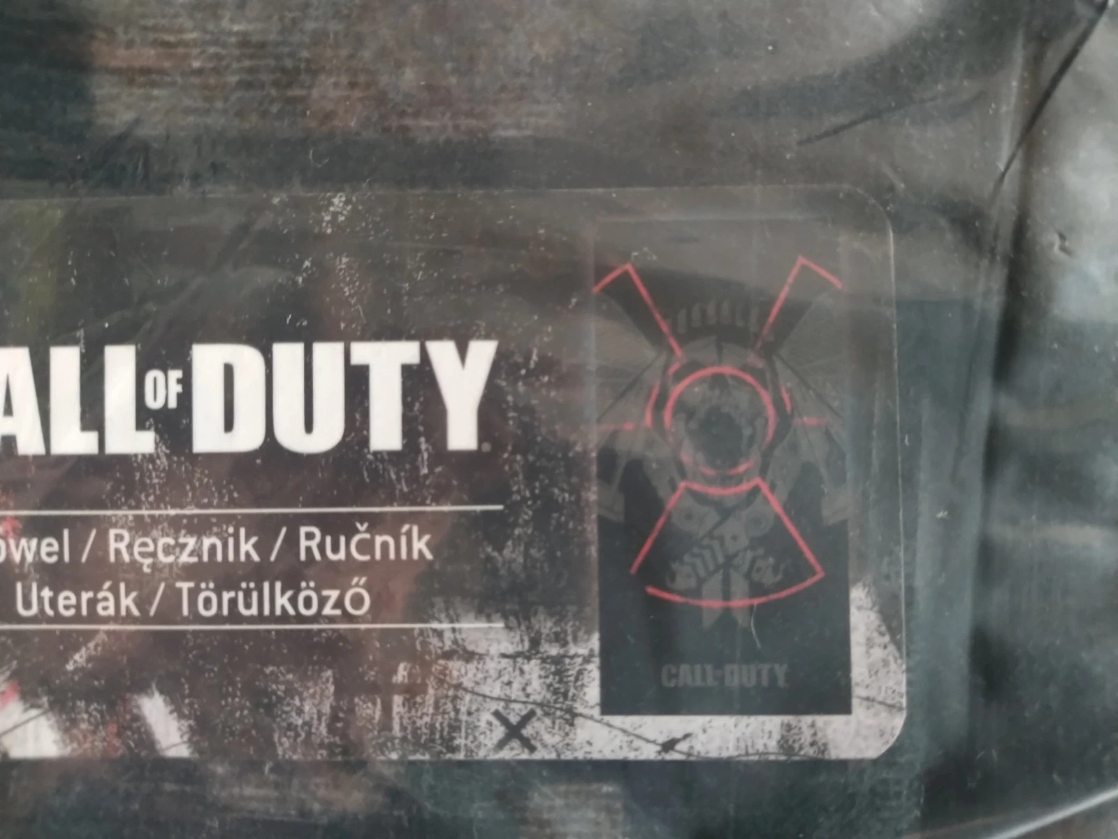 Nowy ręcznik 70x140 call of duty gra bawełna bawełniana