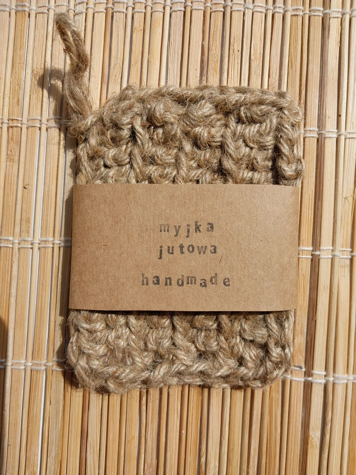 Myjka jutowa handmade