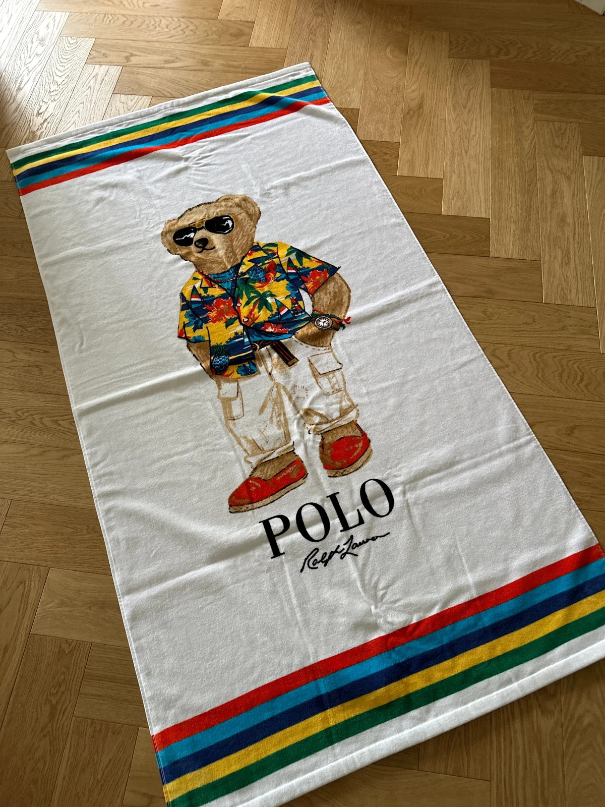 Ręcznik Polo Ralph Lauren Nowy z misiem