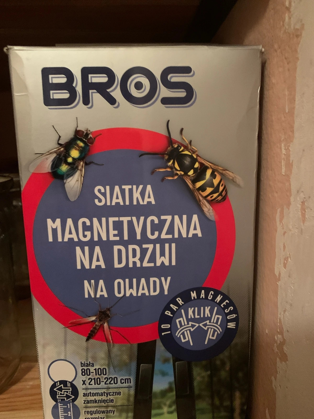 Siatka magnetyczna na drzwi BROS