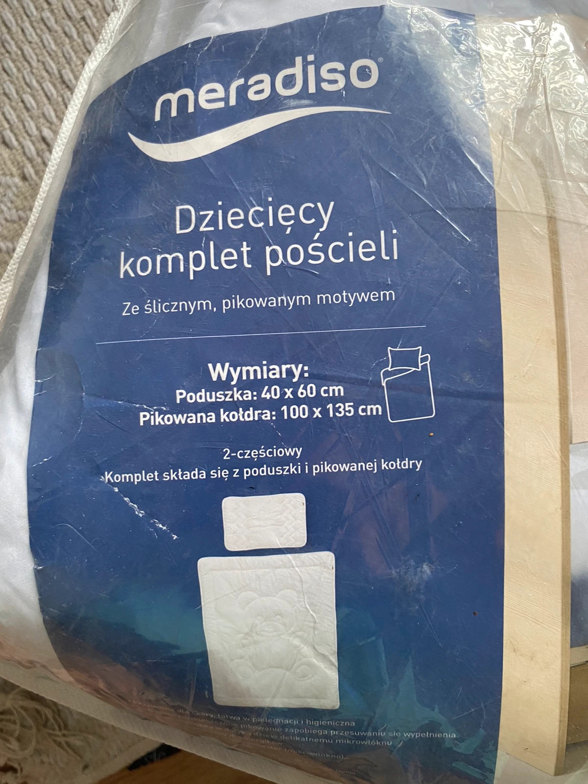 Dziecięcy komplet pościeli