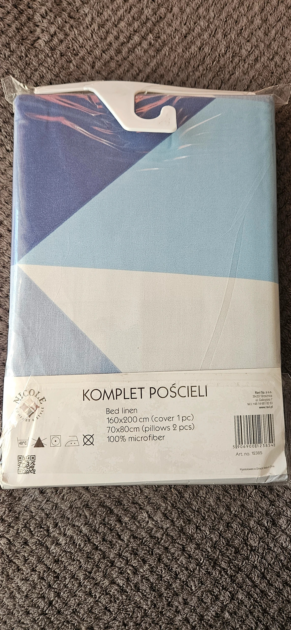 Komplet pościeli z mikrofibry art12385 Nicole