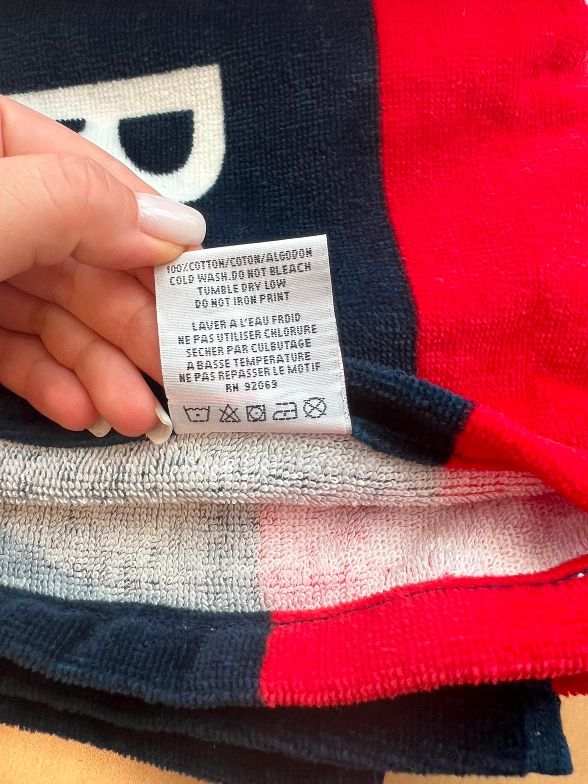 Ręcznik plażowy Tommy Hilfiger nowy