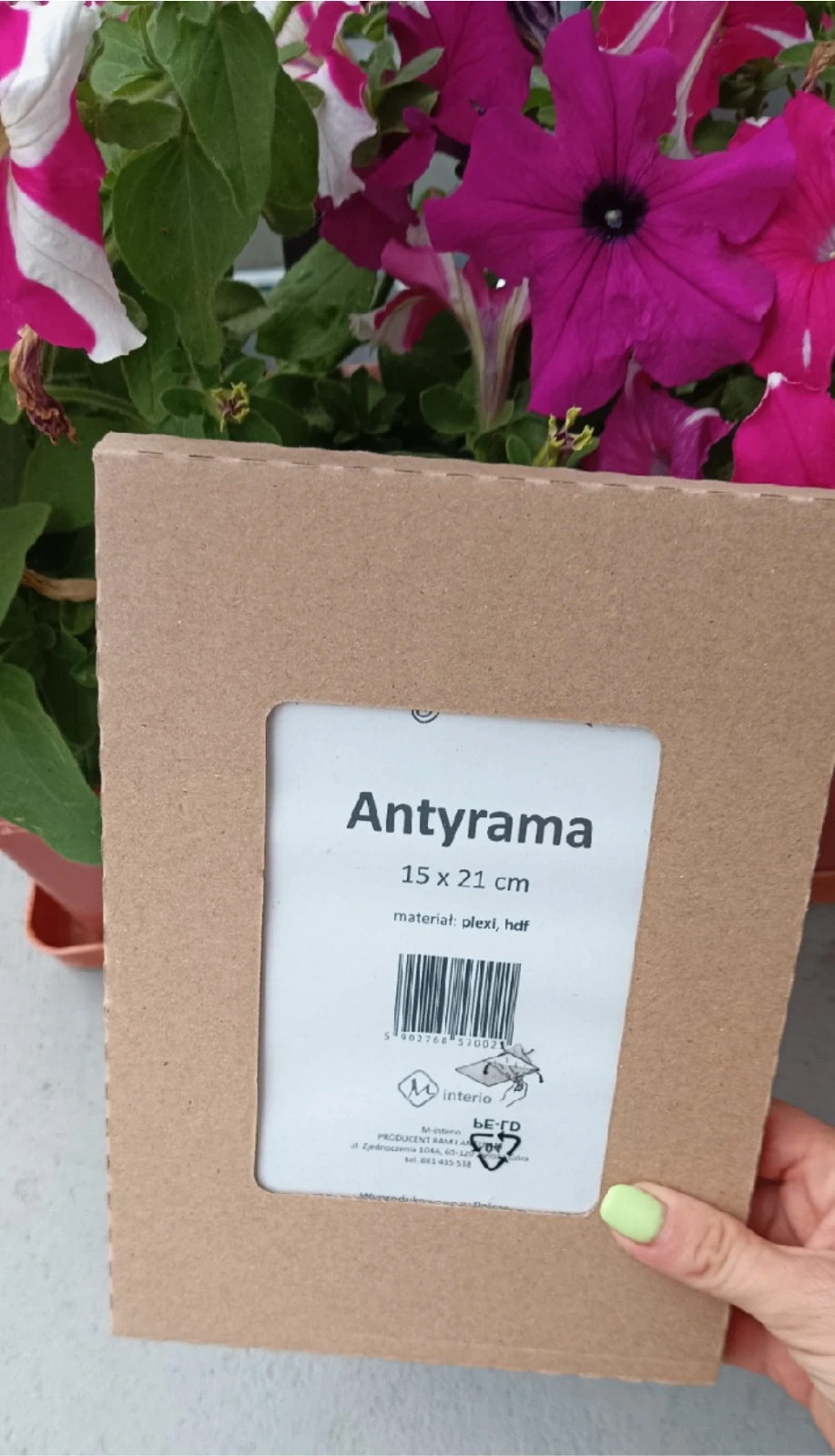 Antyrama ramka na zdjęcia