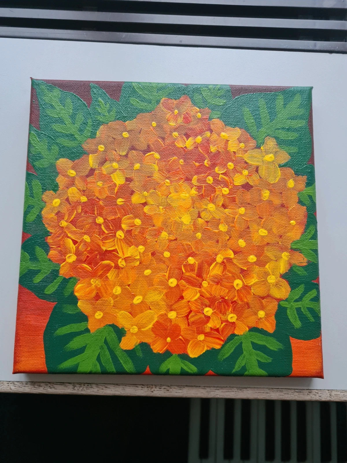 Flower painting