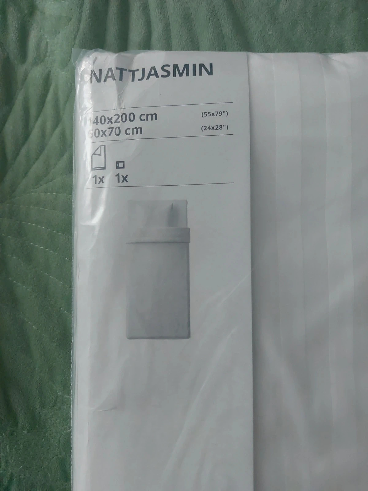 2 komplety Ikea Nattjasmin 140 200