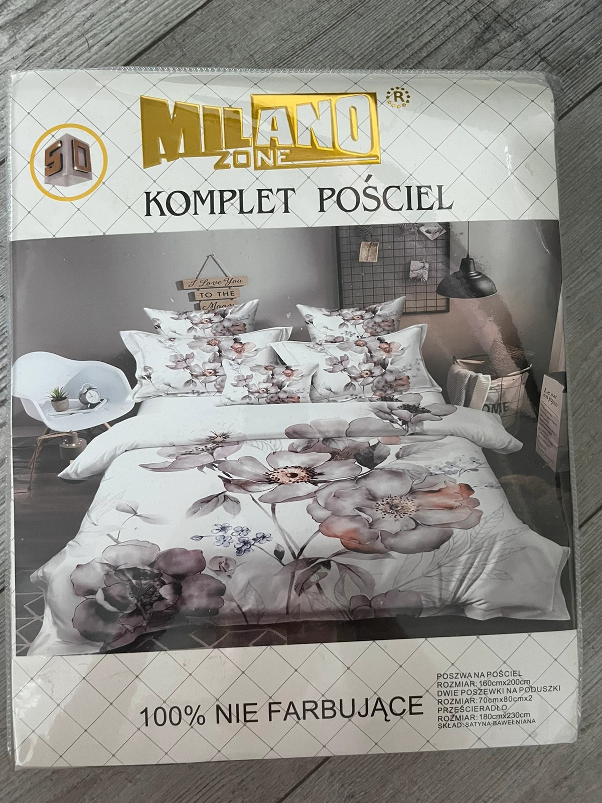 Komplet pościeli 160x200 z prześcieradłem