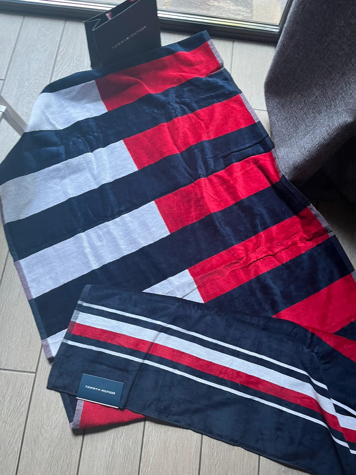 Ręcznik plażowy tommy hilfiger