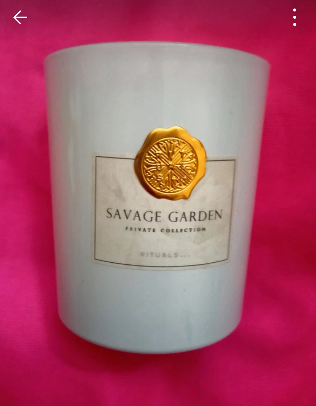 Rituals Savage Garden świeca zapachowa 360 g