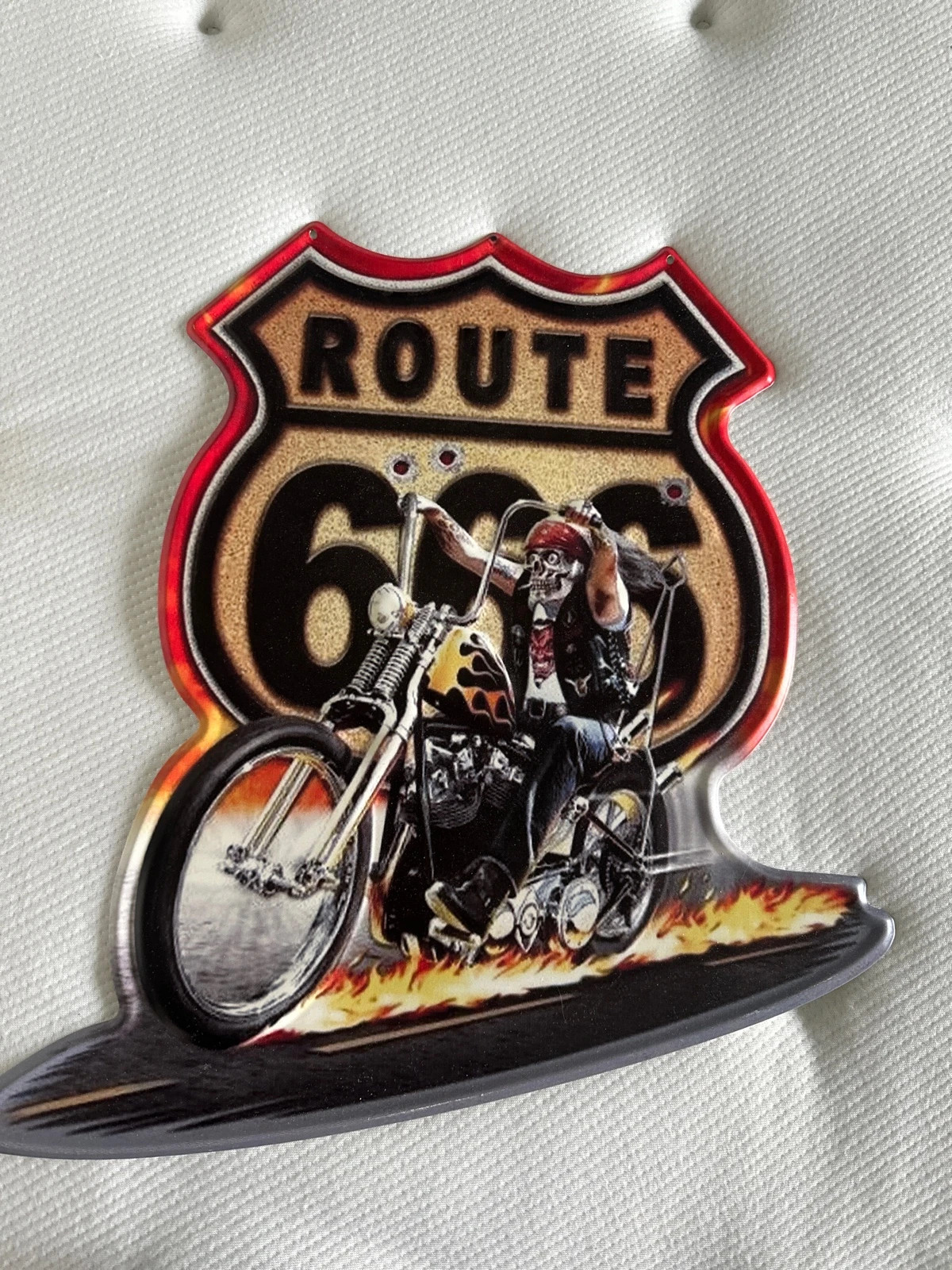 Route 666 plåttavla