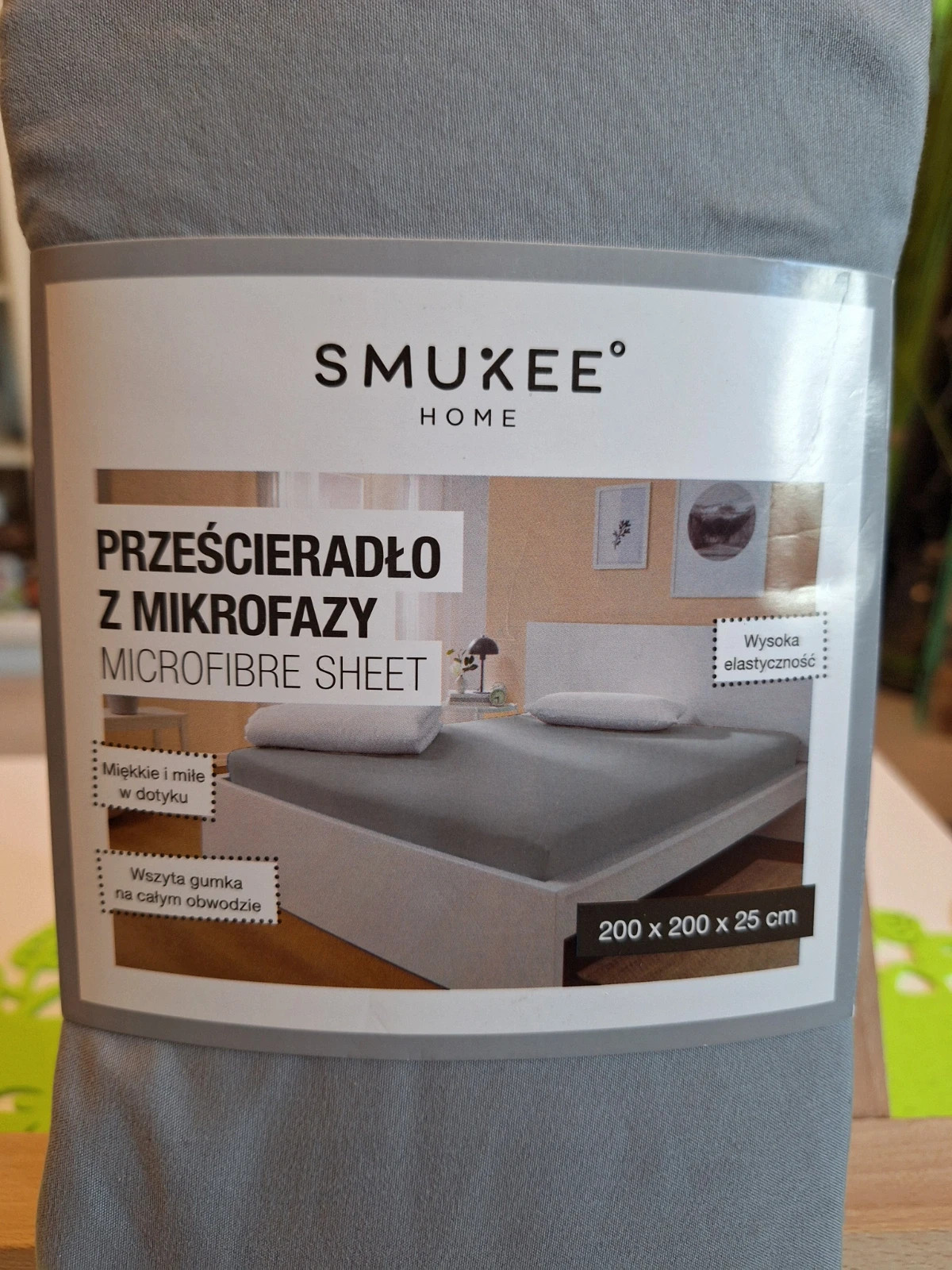 Prześcieradło z mikrofazy 200x200x25