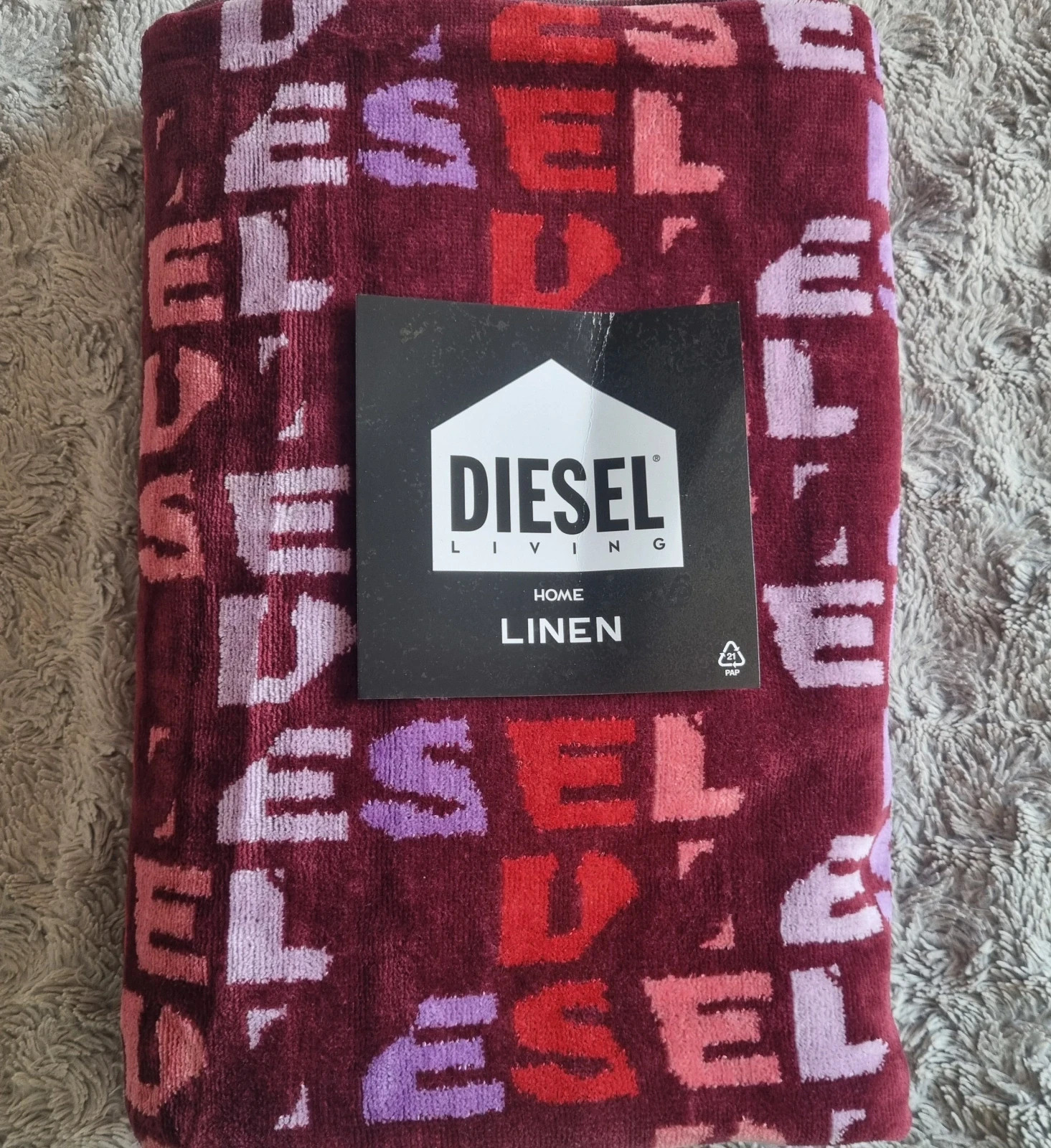 Ręcznik kąpielowy plażowy Diesel