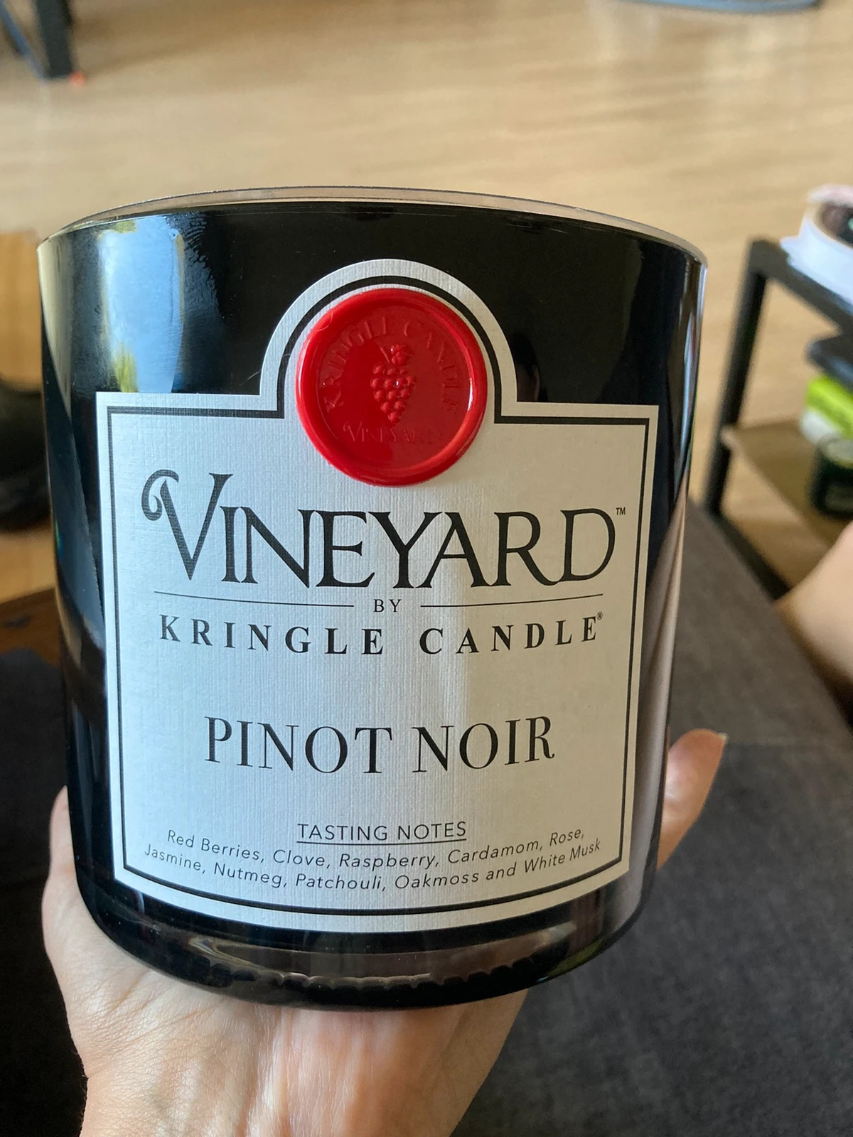 Vineyard Kringle Candle Pinot Noir