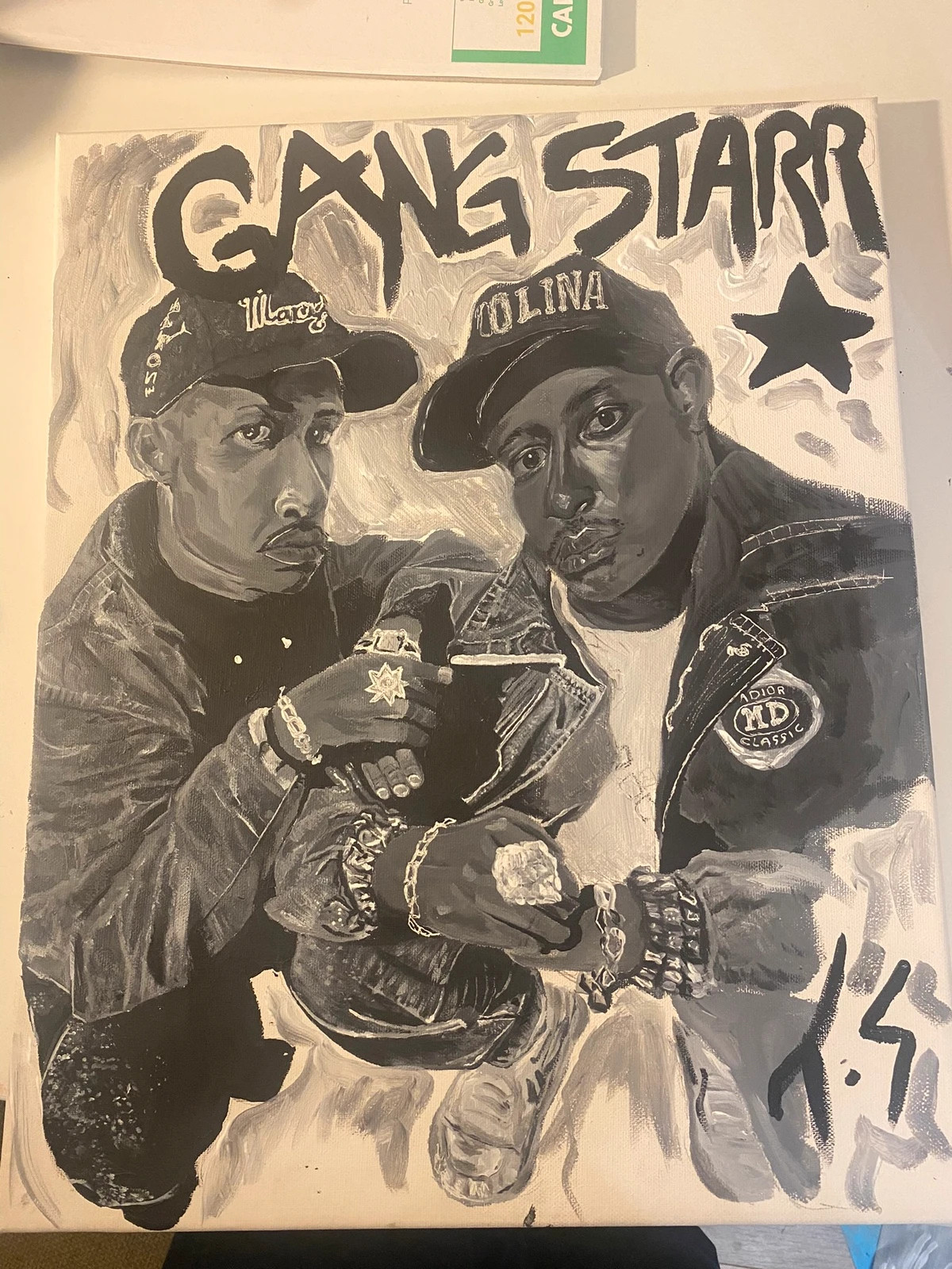 Gang starr painting