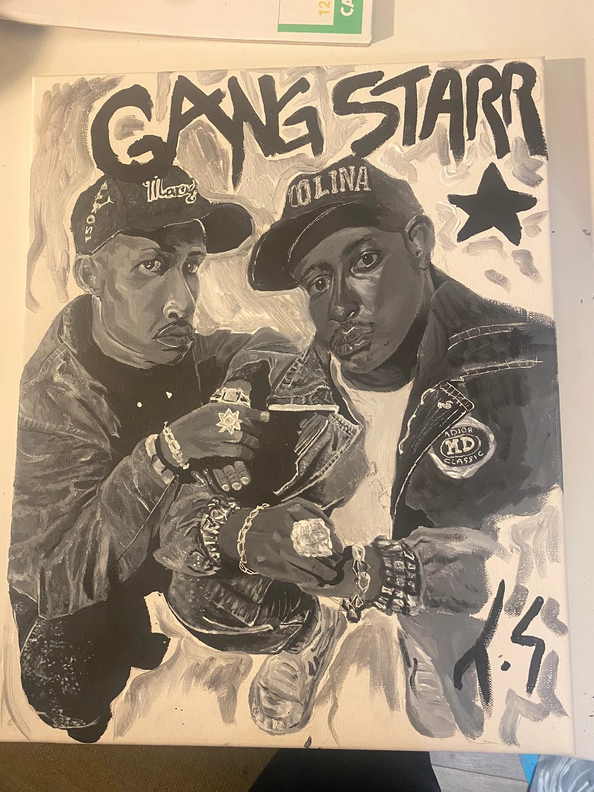 Gang starr painting