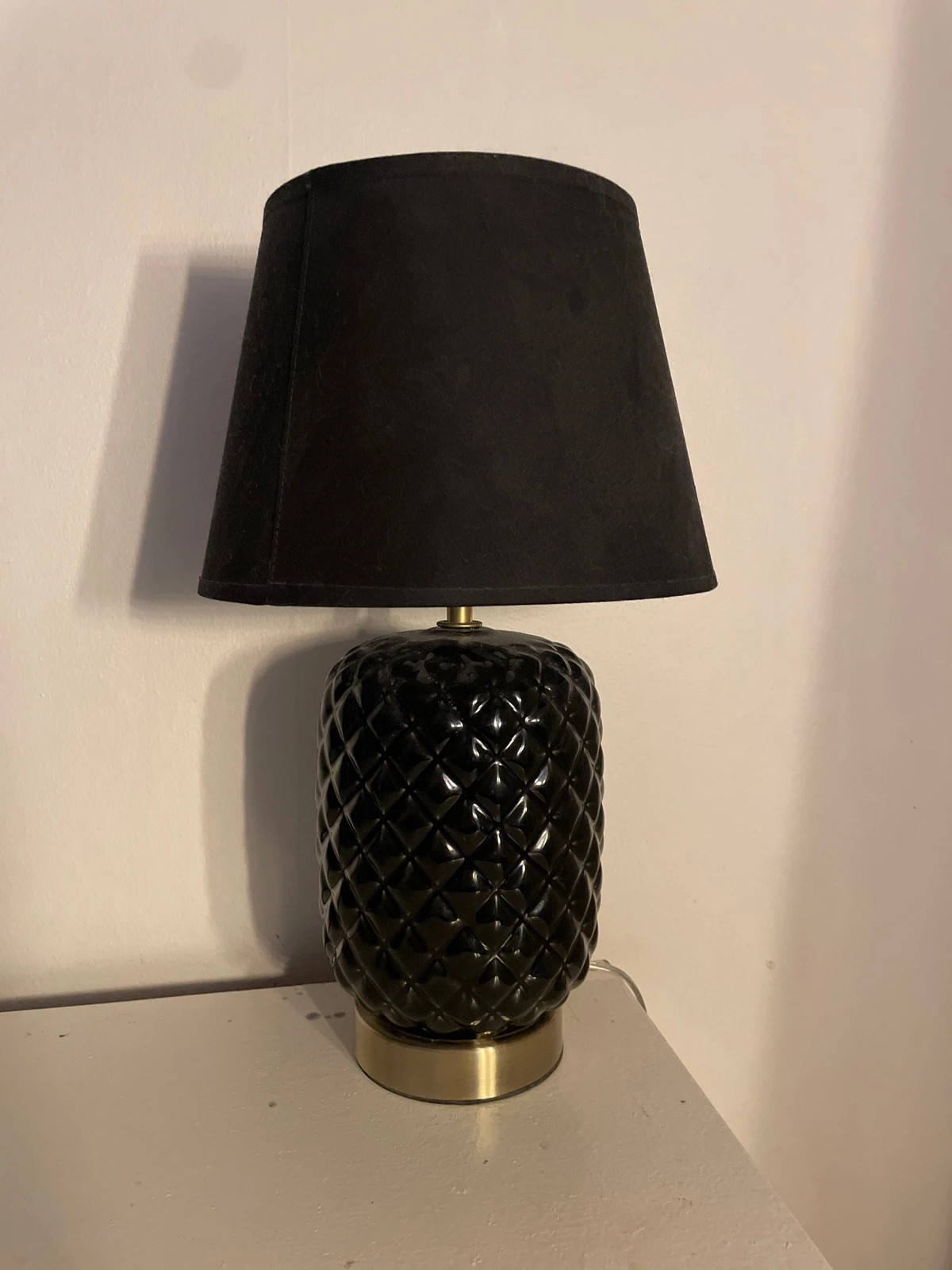 Svart Lampa