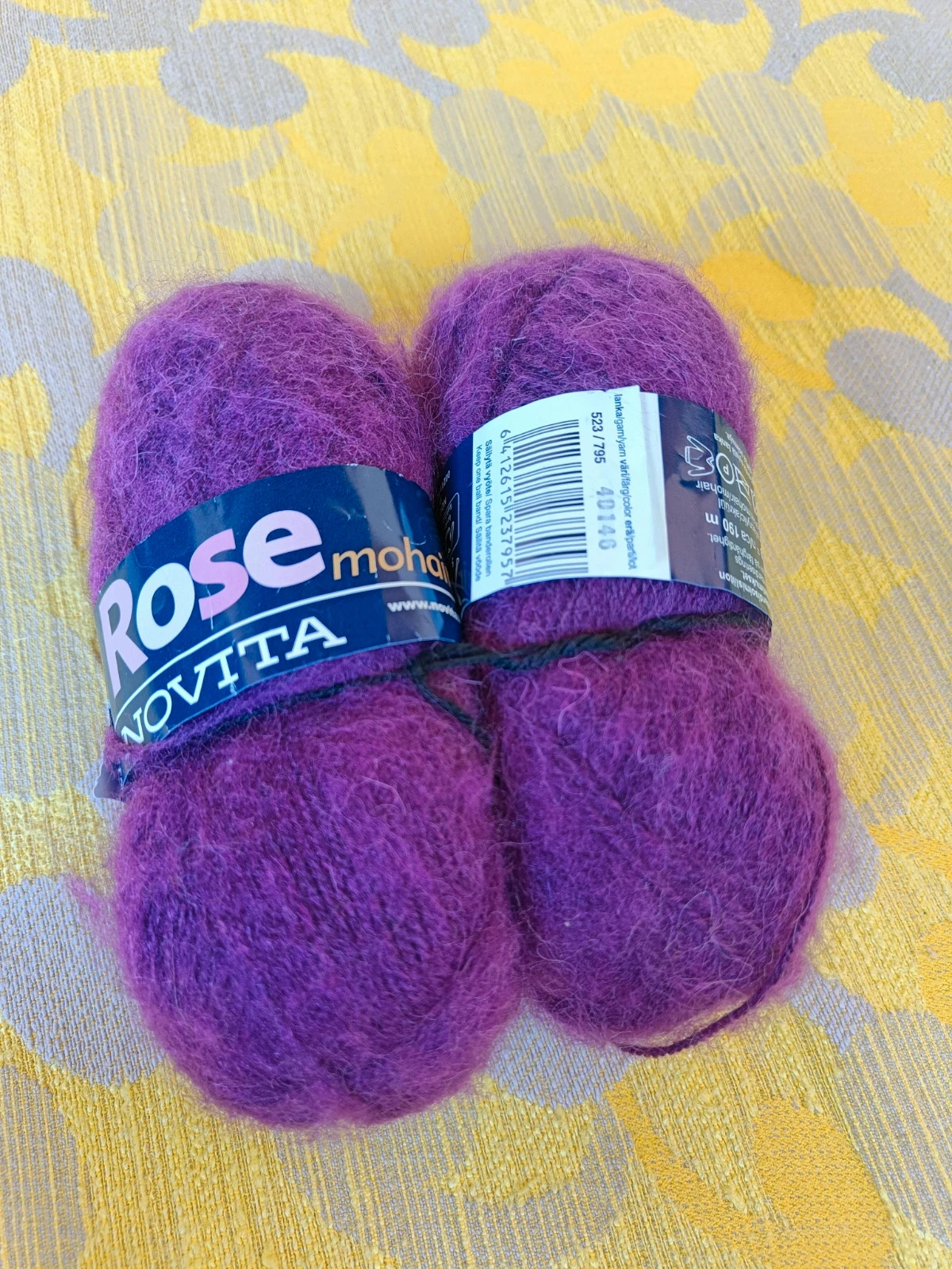 Rose Mohair lankaa