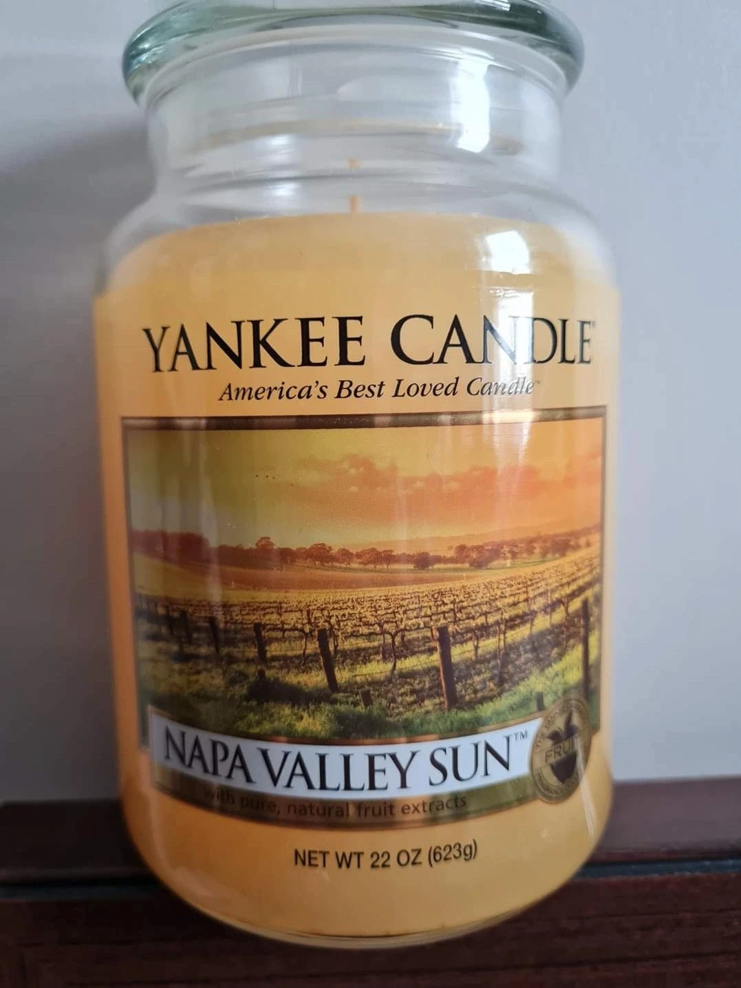 Yankee candle napa valley sun