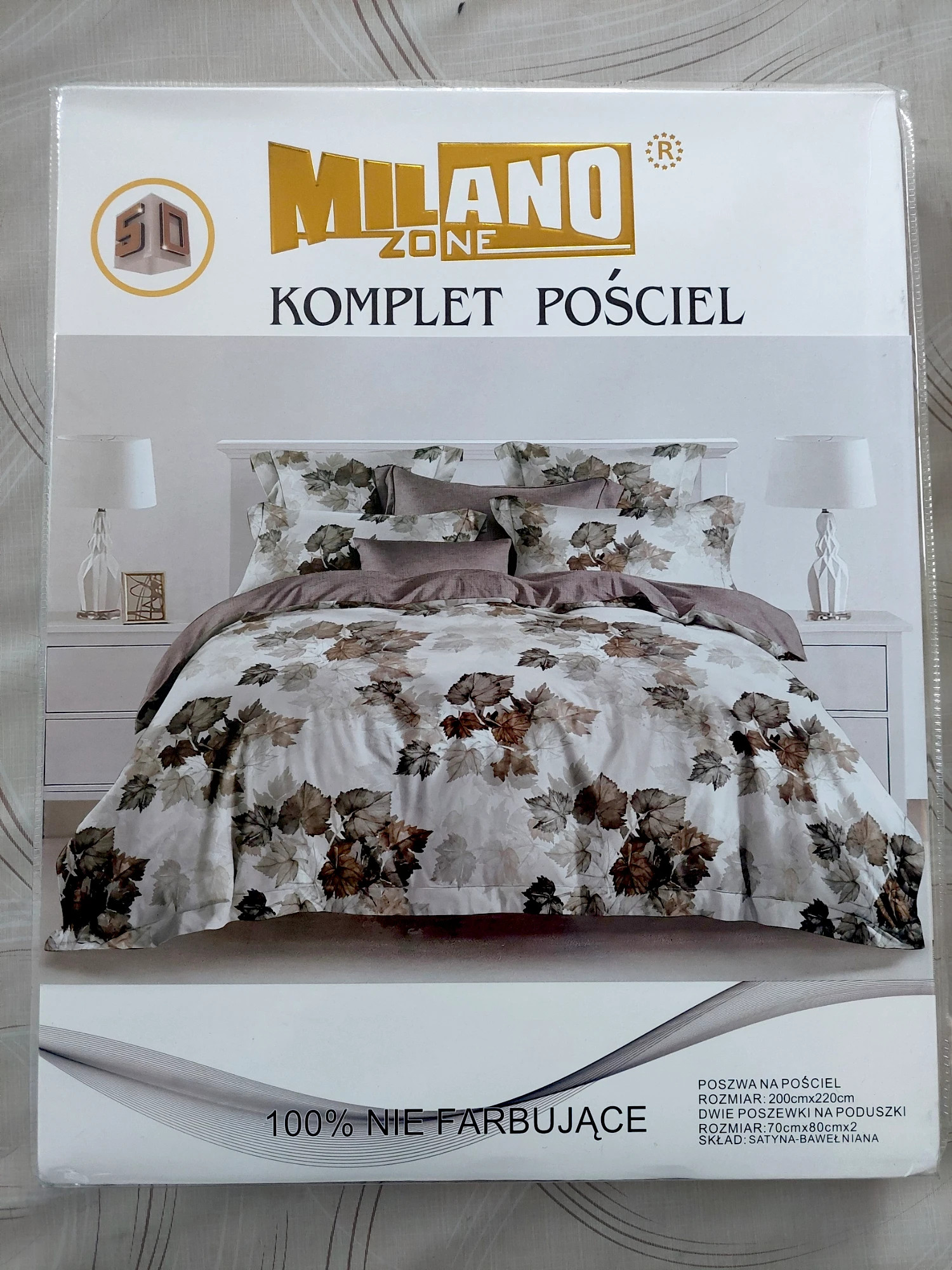 Komplet pościeli 200x220