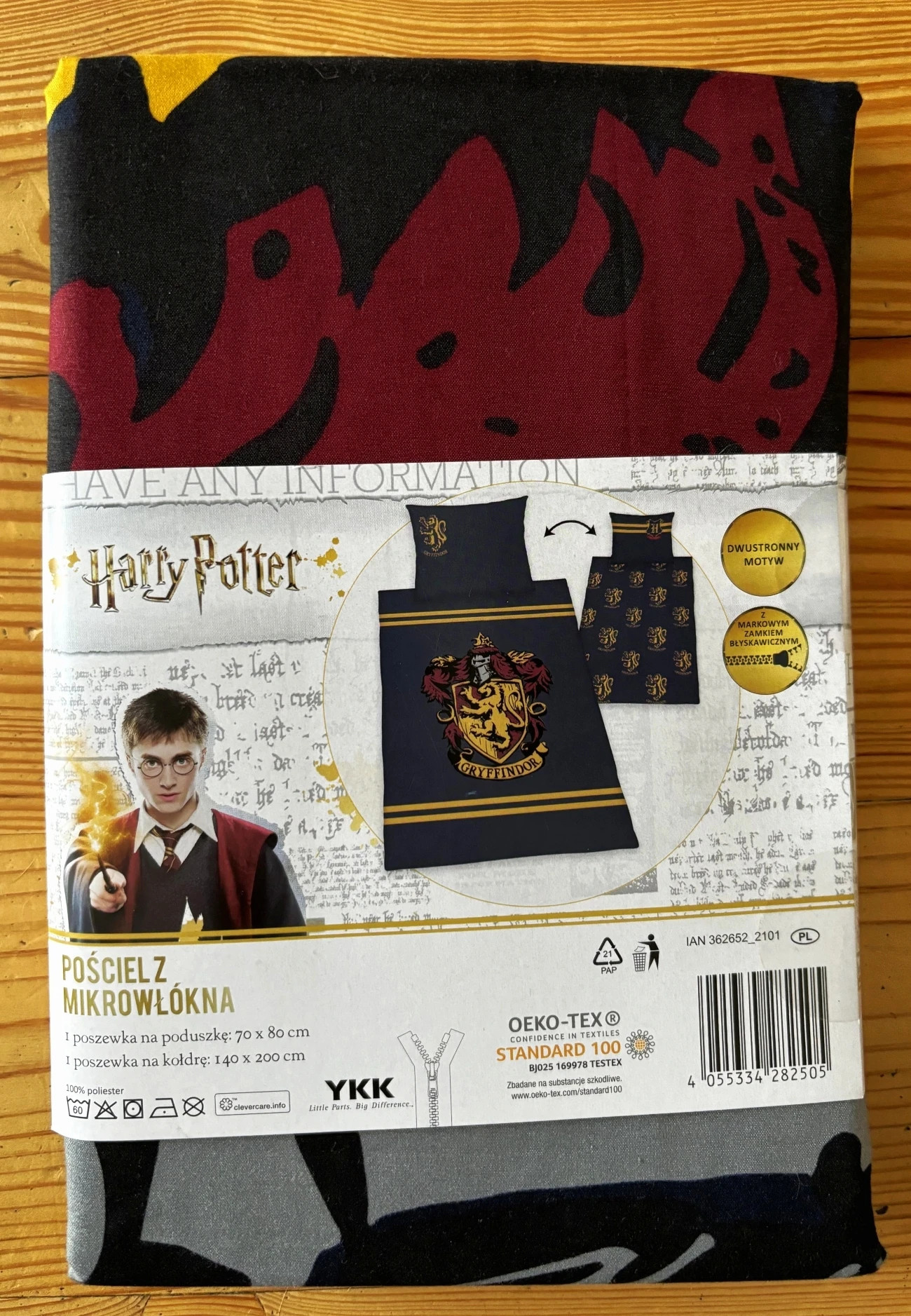 Nowa Pościel Harry Potter 140 x 200