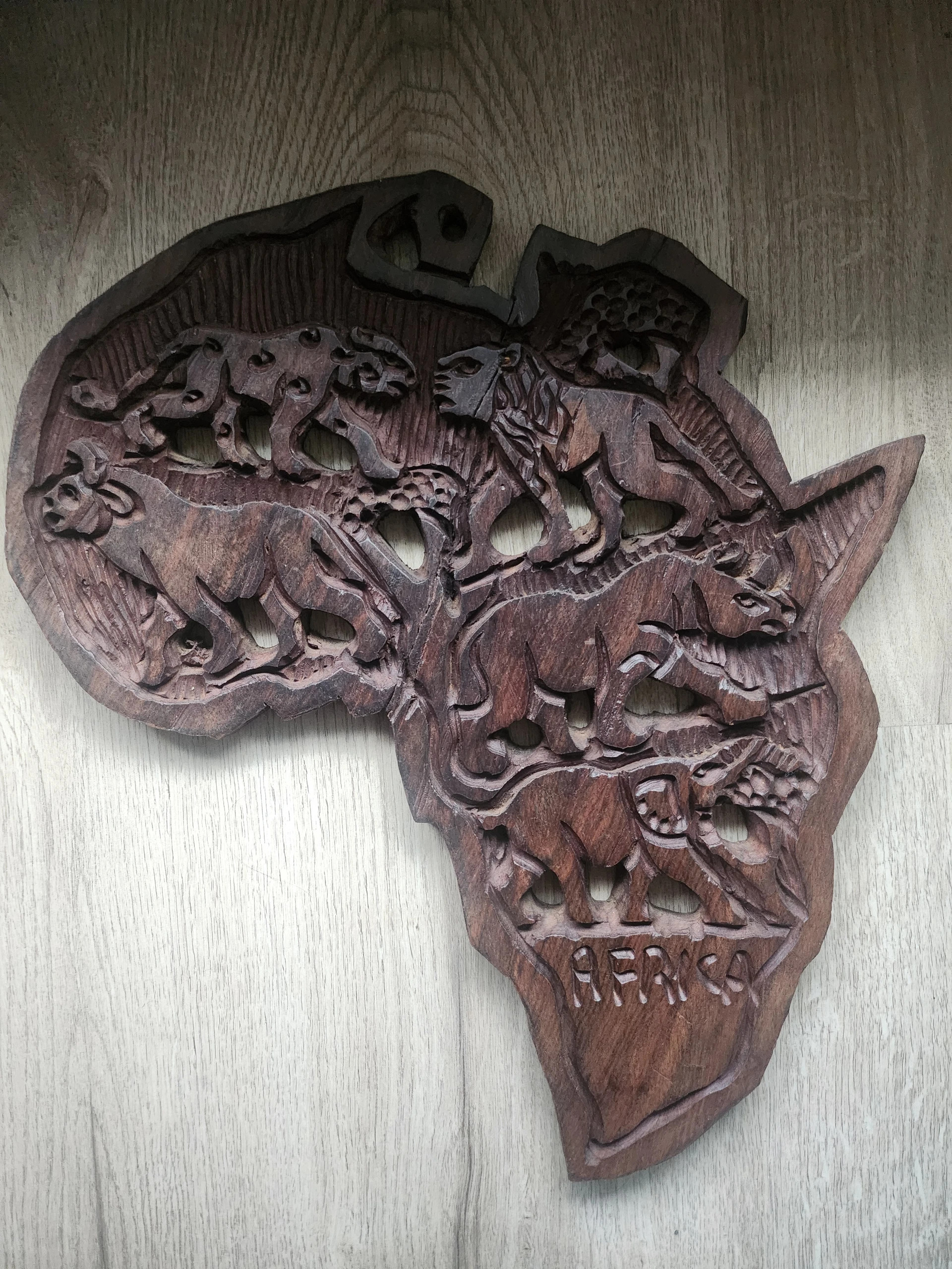 Wooden piece from Africa