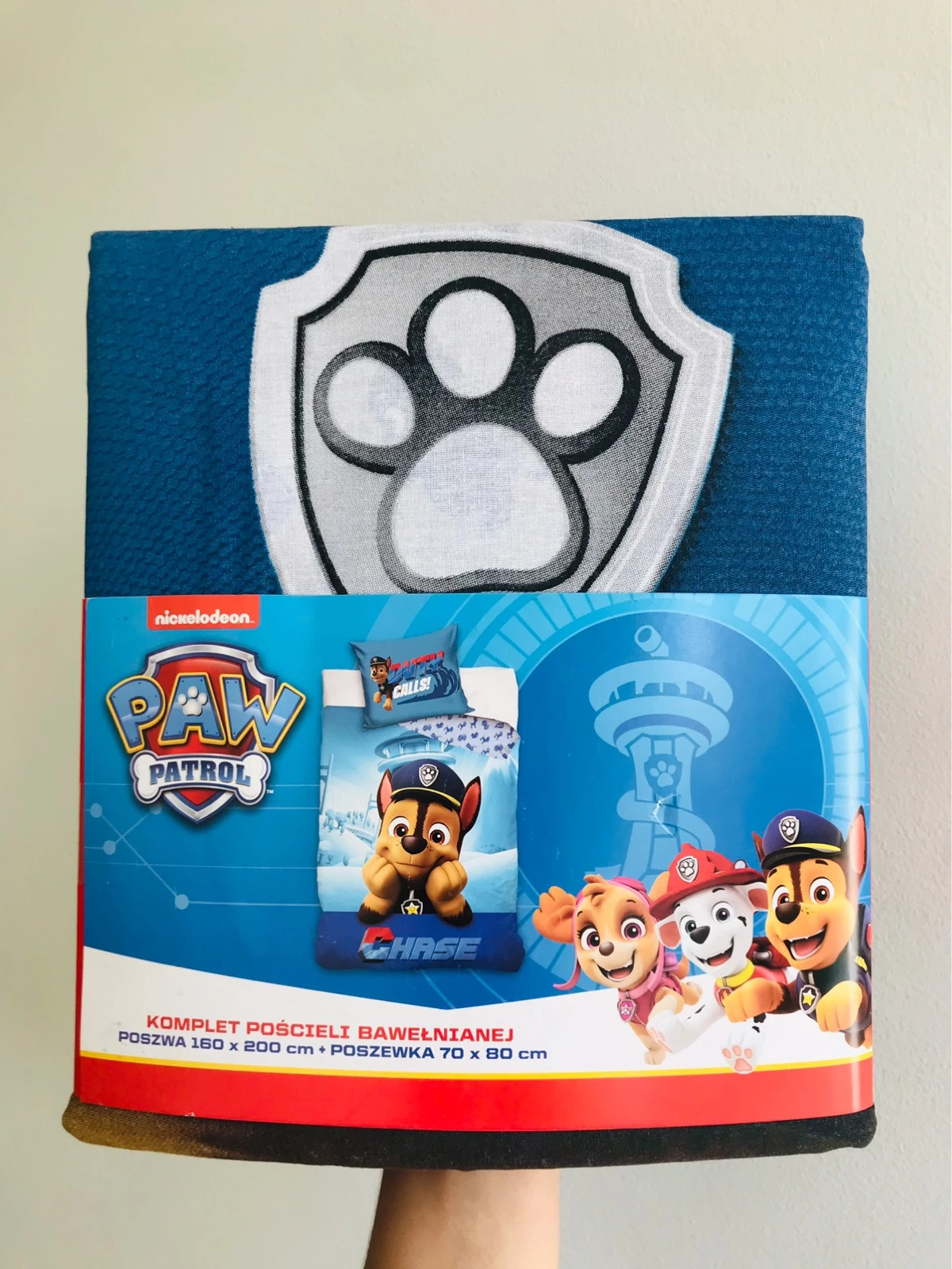 Nowa pościel psi patrol chase paw patrol 160x200