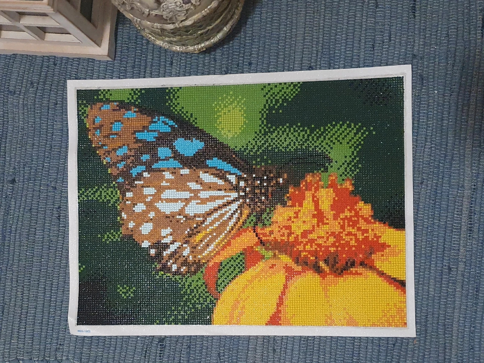 Obraz z Diamencików motyl diamond painting