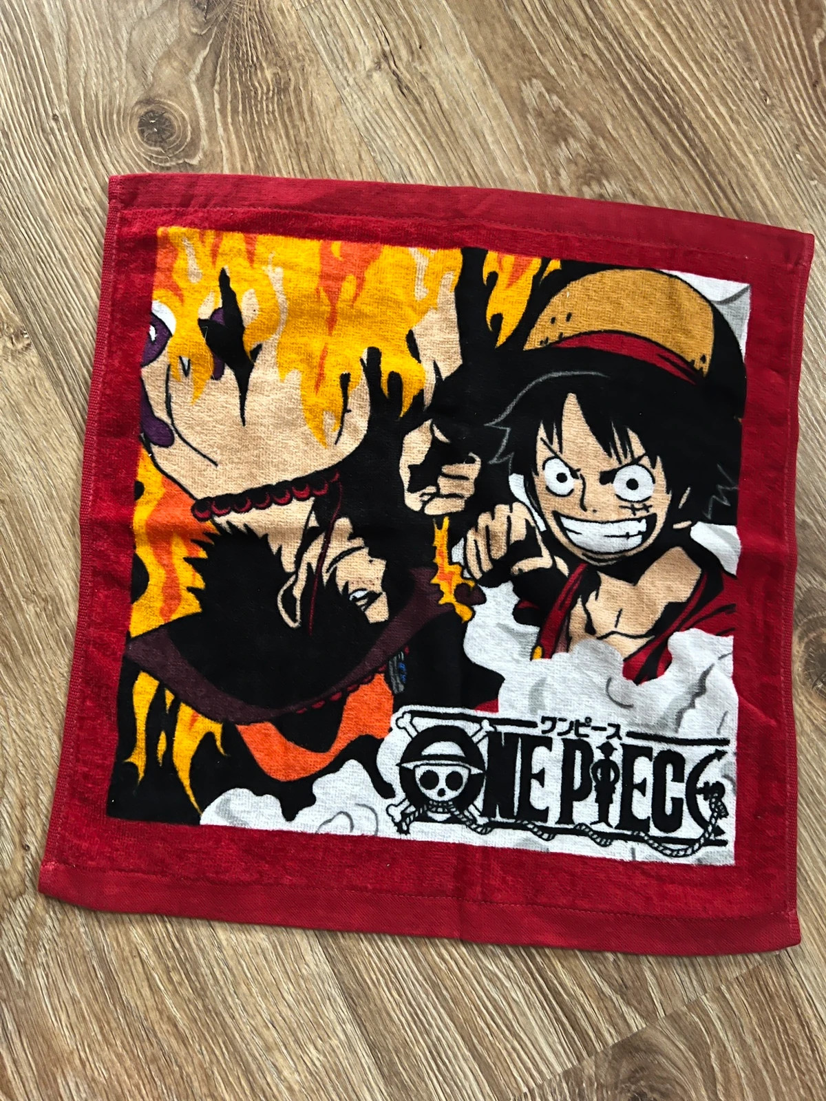 Nowy ręcznik One Piece Luffy Ace anime manga