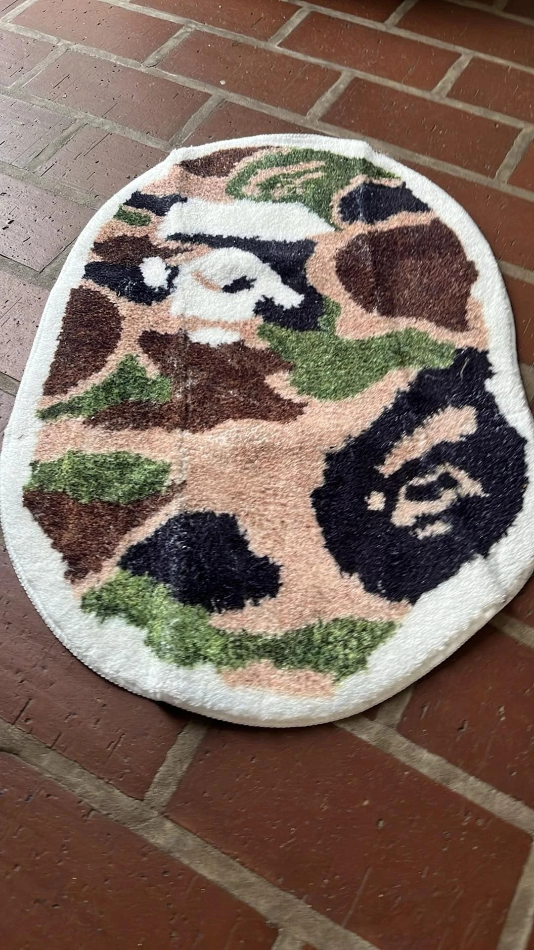 A Bathing Ape (BAPE) rug