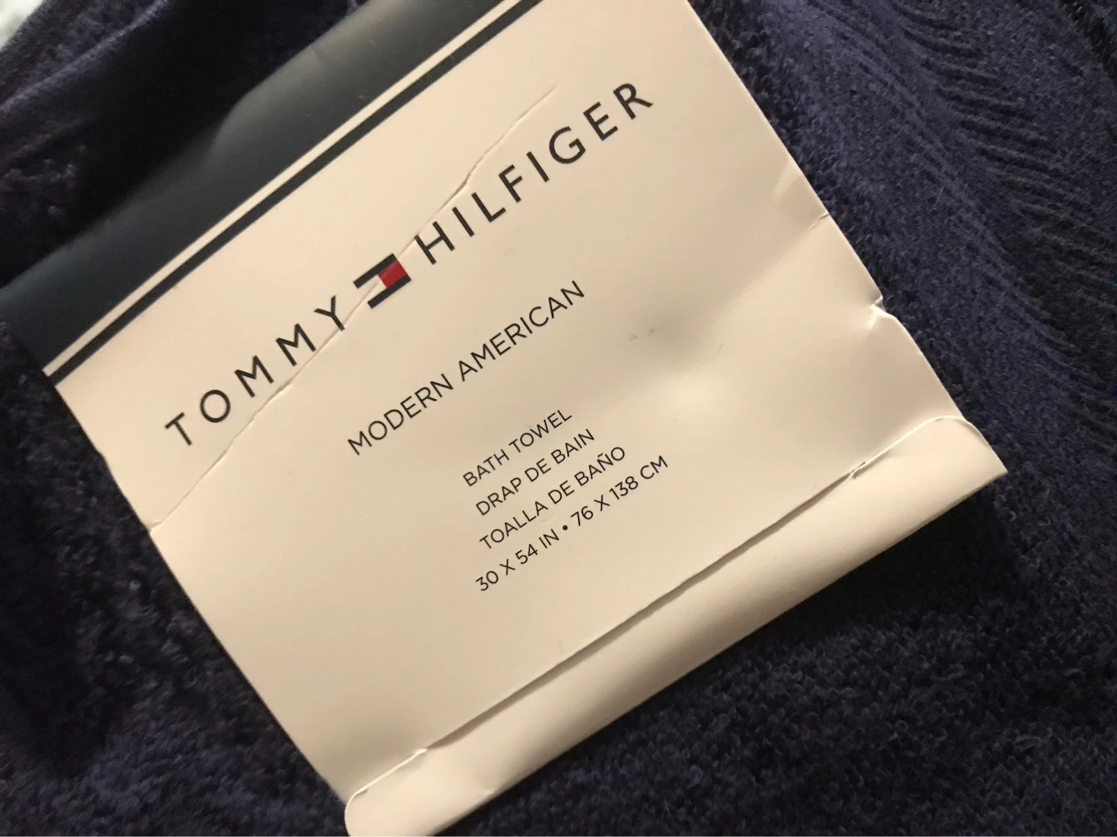 Ręcznik kąpielowy Tommy Hilfiger