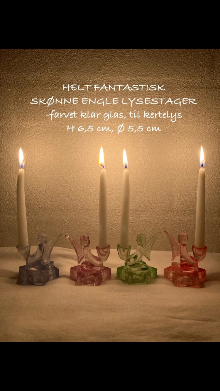 Englestager / kuvert lysestager