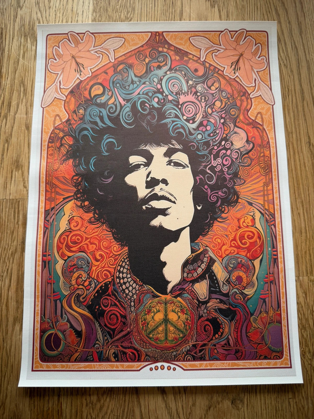 Jimi Hendrix Canvas