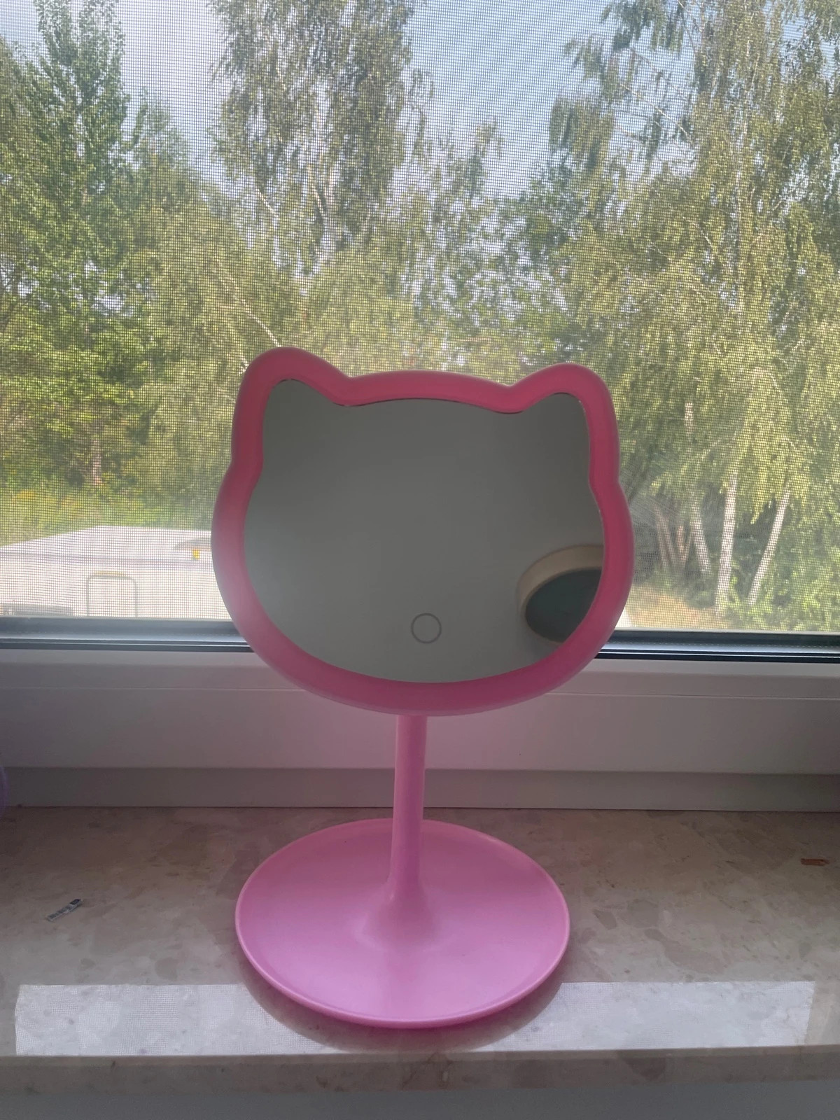 regulowane skladane lusterko hello kitty led