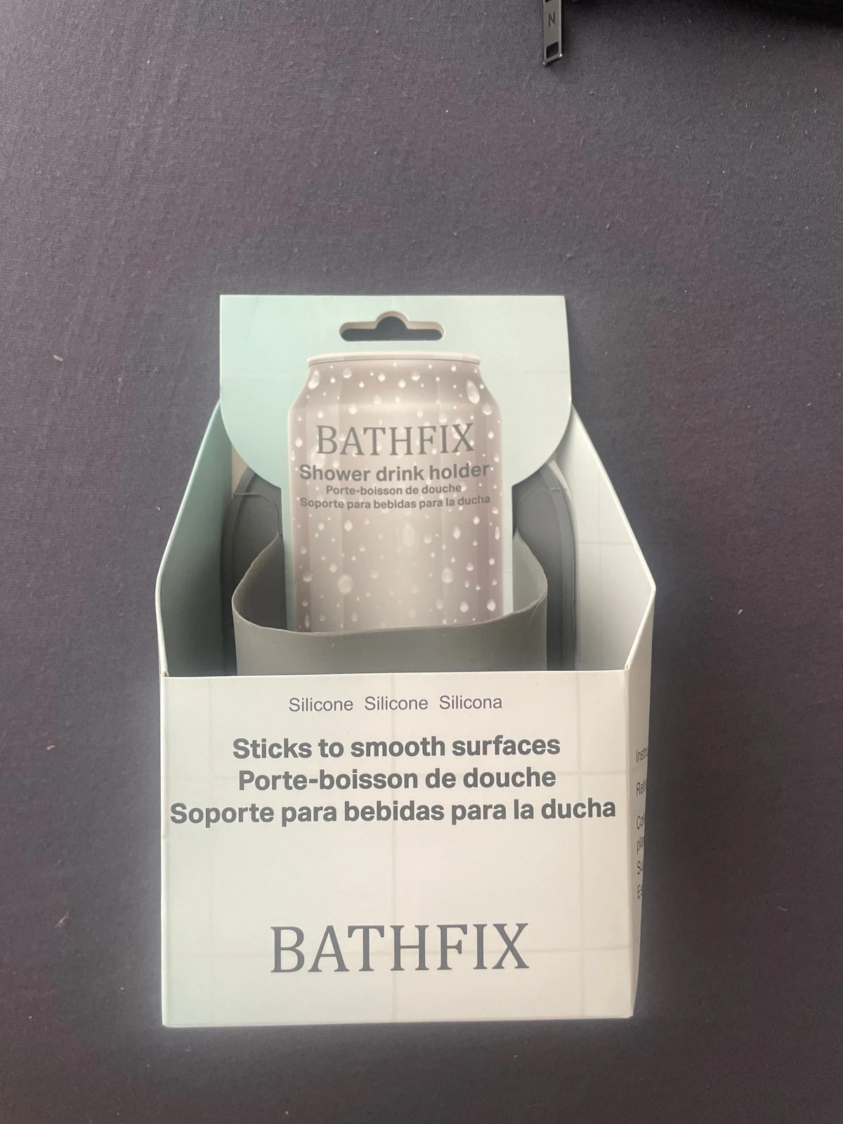 Bathfix shower drink holder