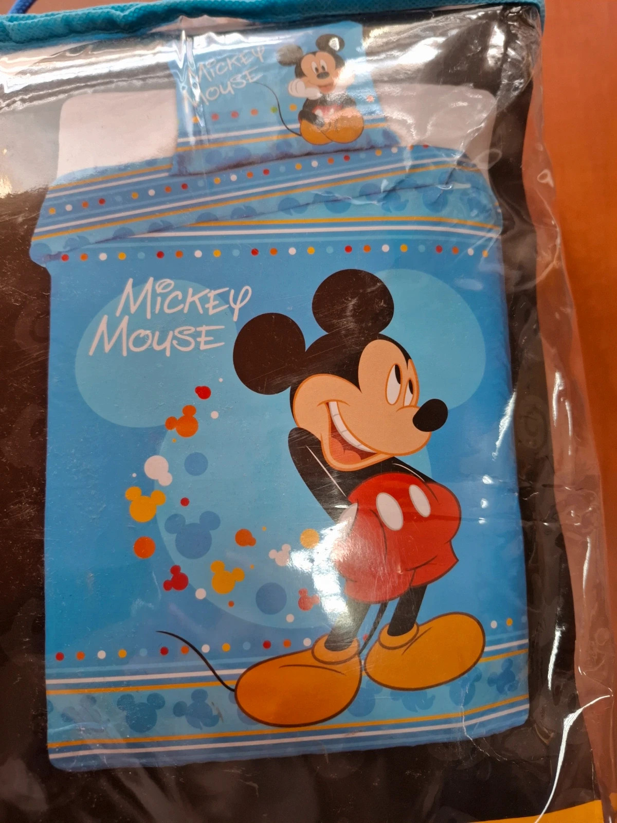 Kmplet pościeli polarowej Disney Myszka Mickey