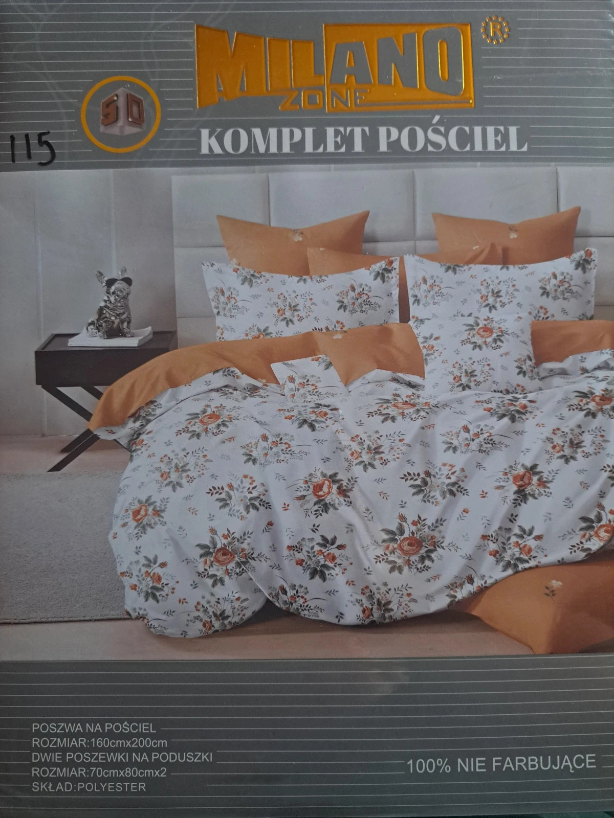 Posciel 160x200 3cz nowa