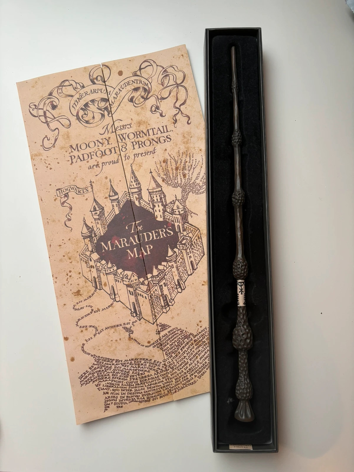 Harry Potter - Elder wand  Marauder’s map