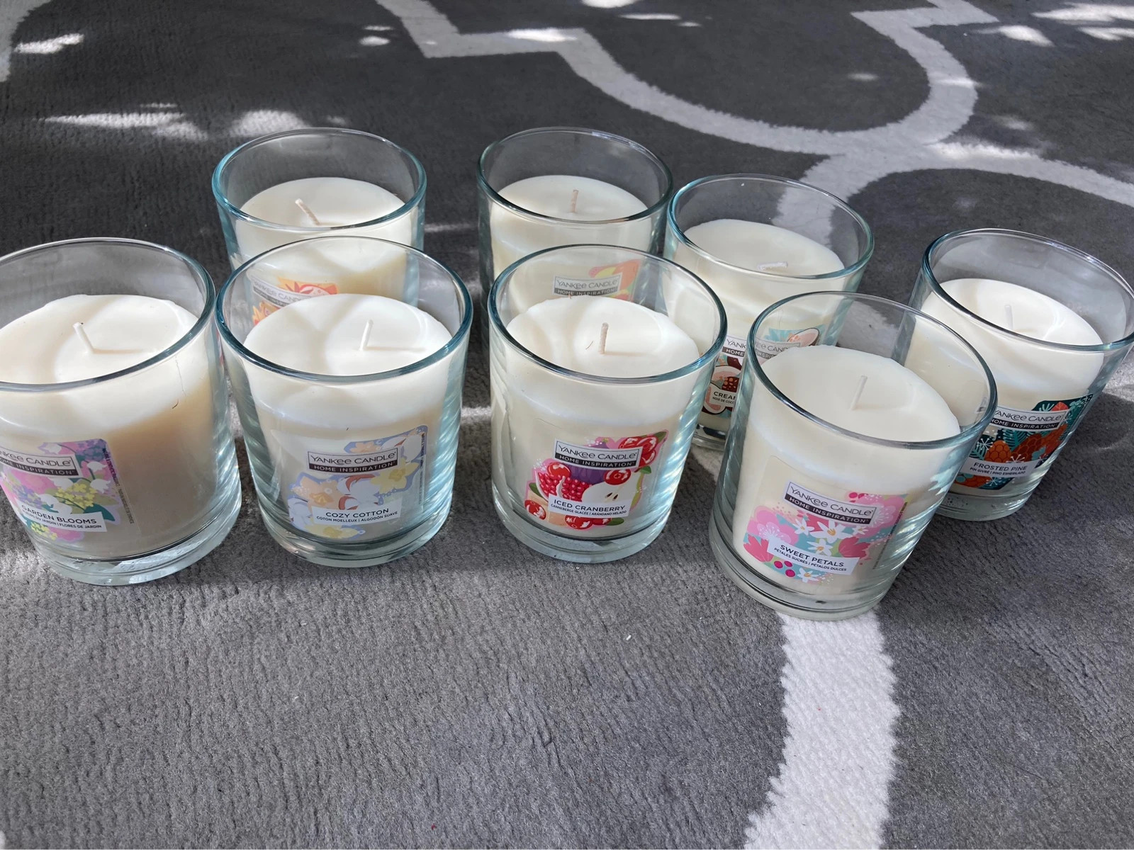 Zestaw 8 sztuk Yankee candle