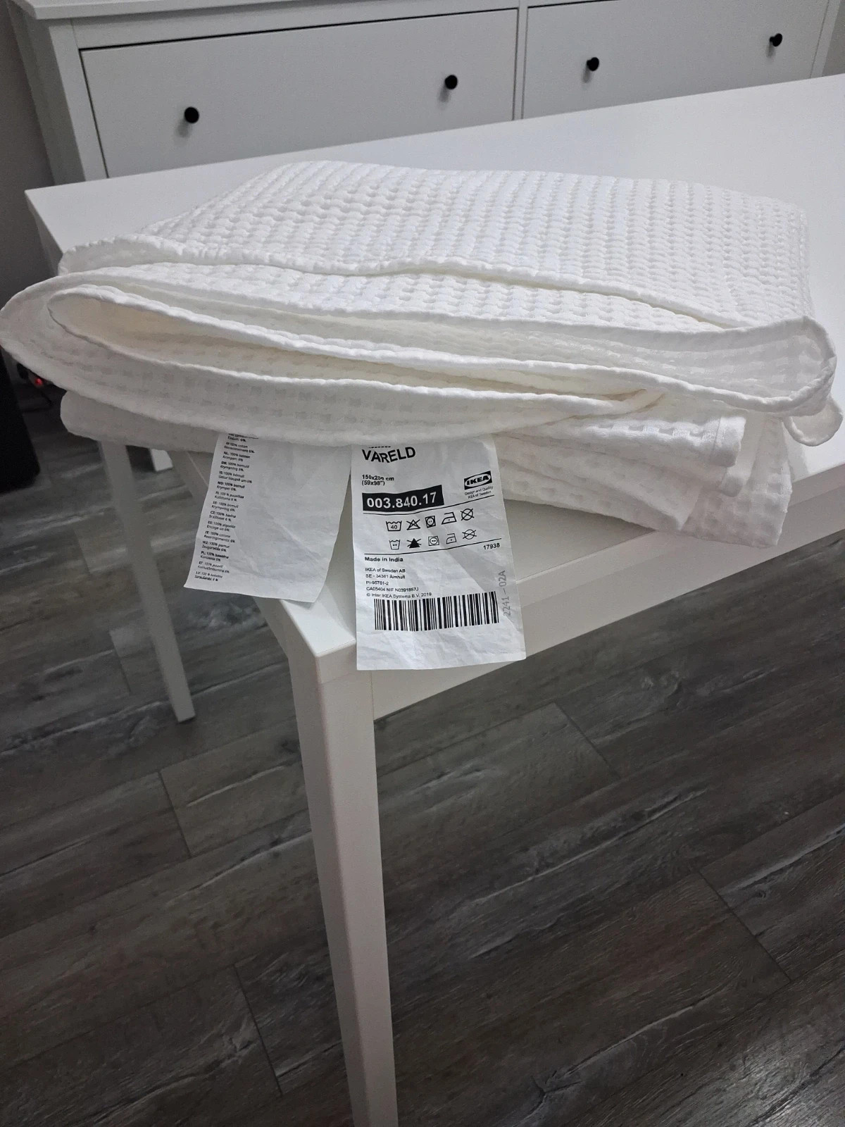 Narzuta bawełniana Ikea