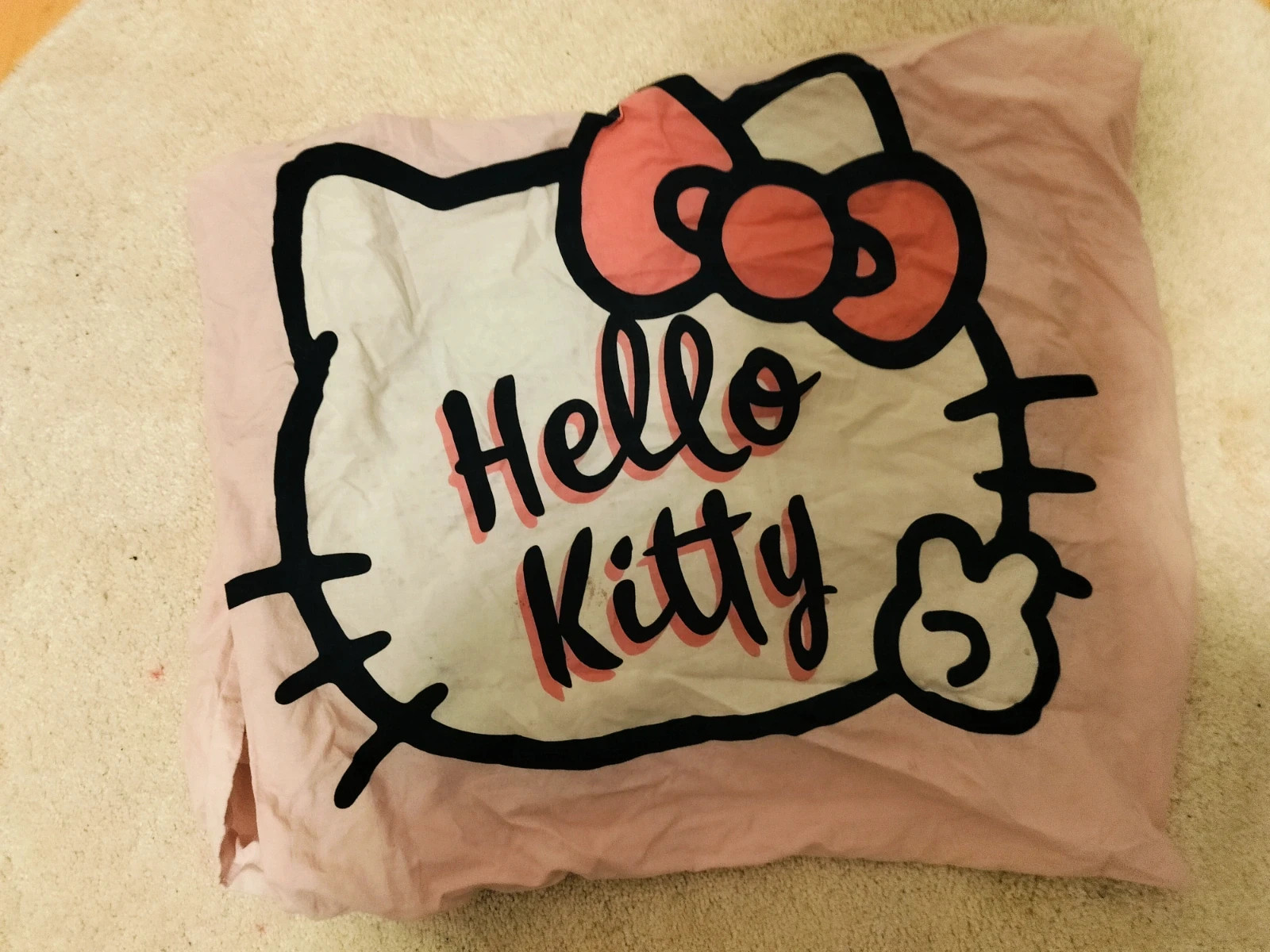 hello kitty pillowcase