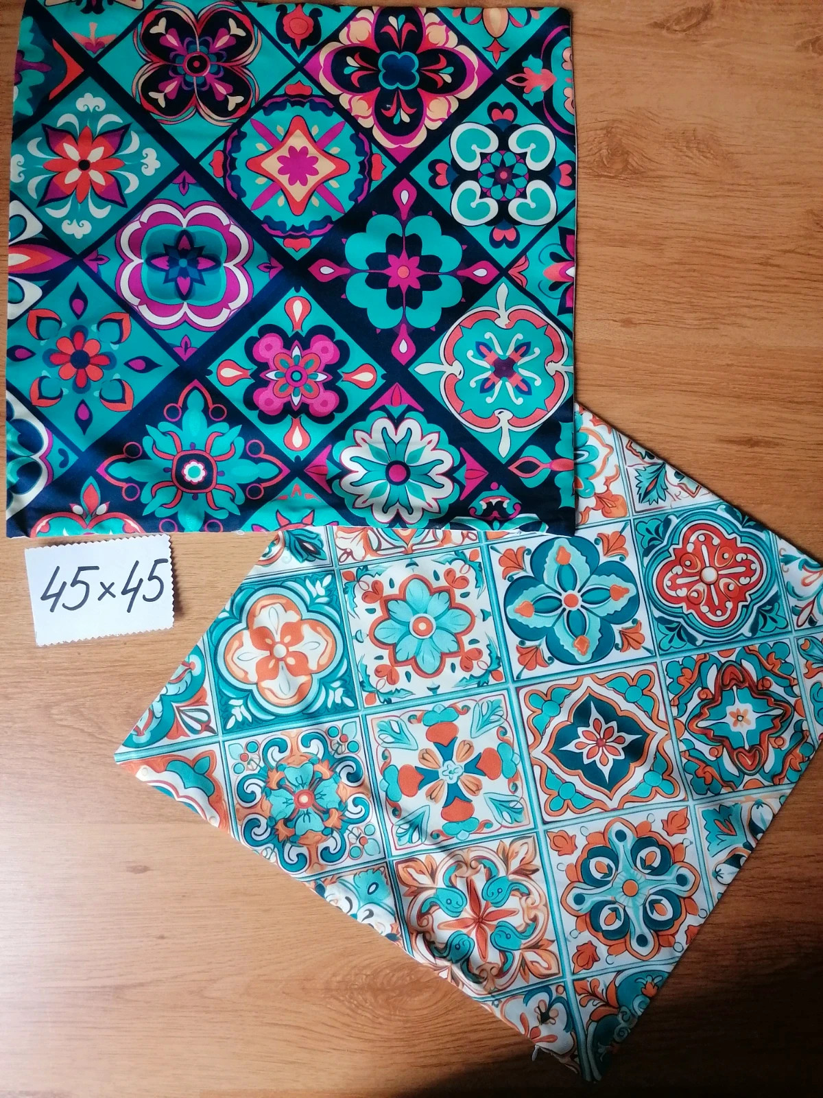 2 Poszewki dekoracyjne 45x45 boho chic