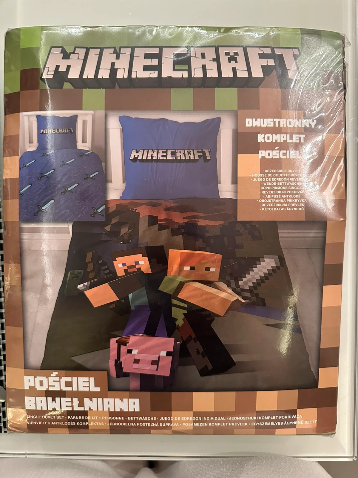 Nowa pościel Minecraft 160x200