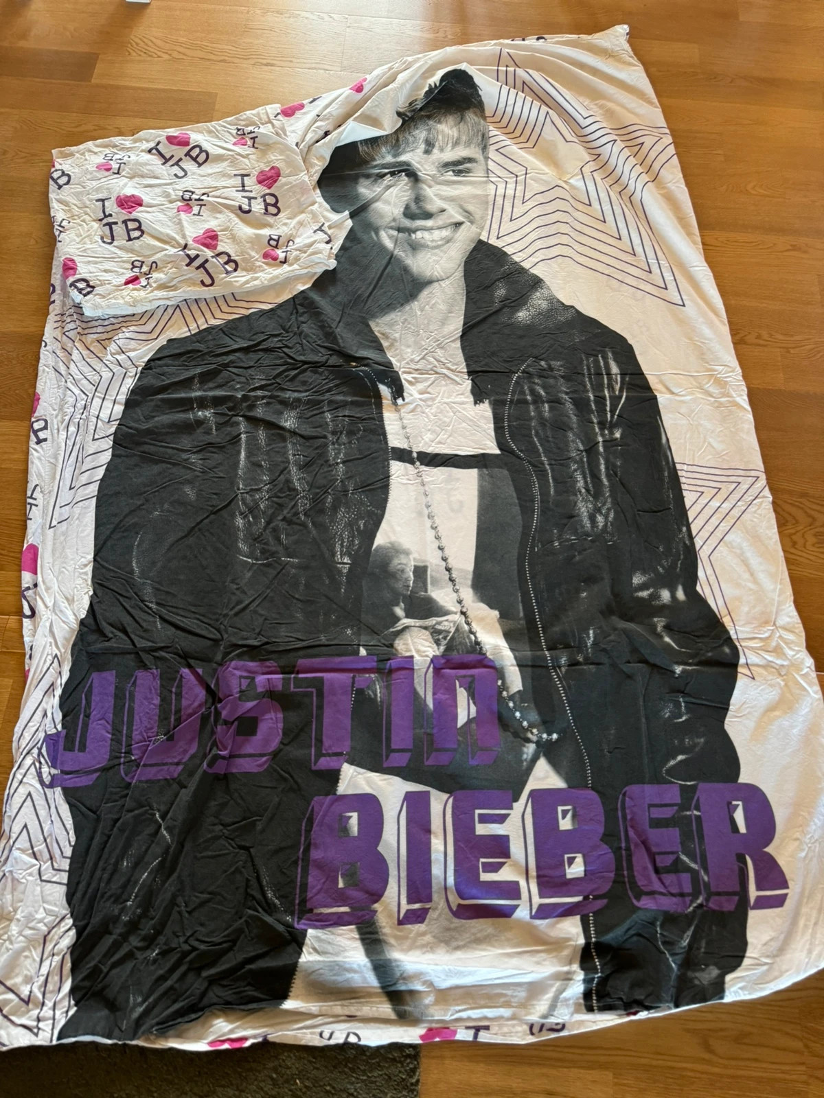 Justin Bieber handduk/sängkläder