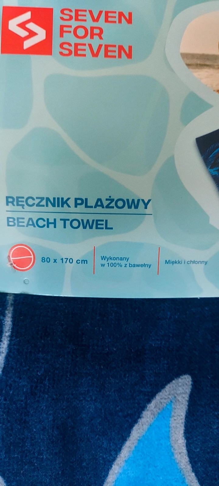 ręczniki plażowe 80x170 bawełna