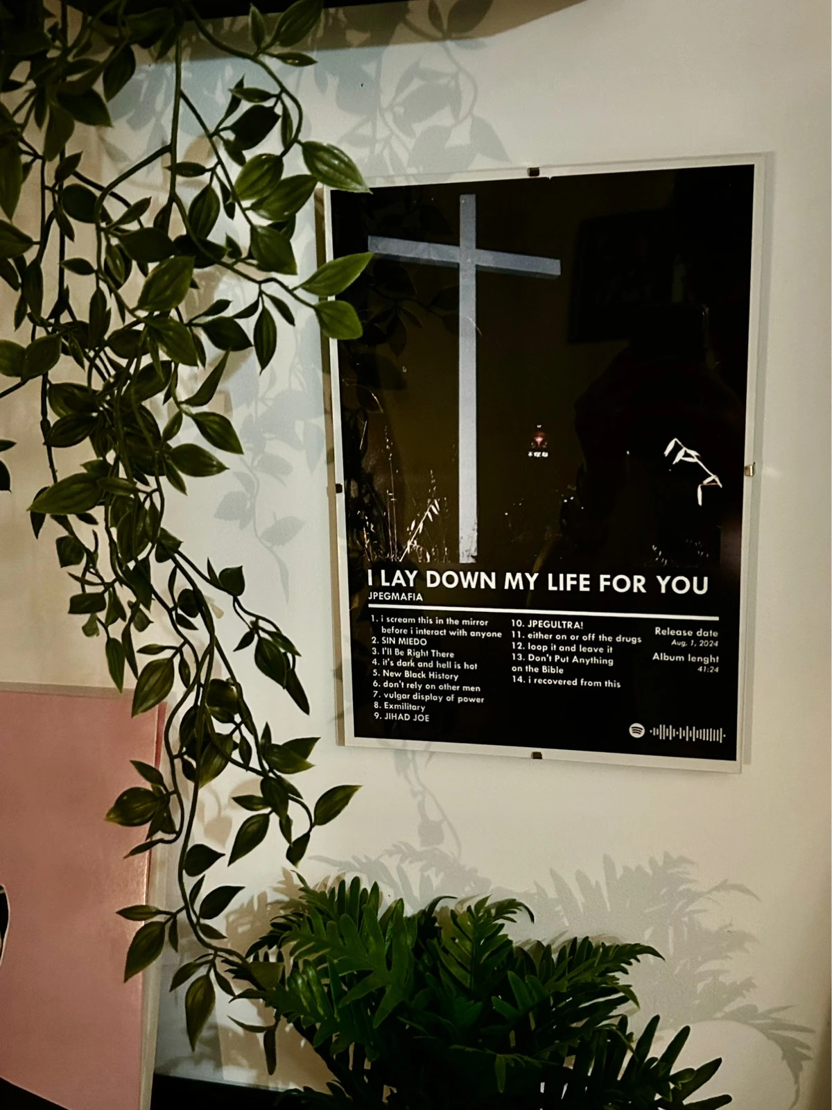 Plakat "I Lay My Life Down For You" JPEGmafia