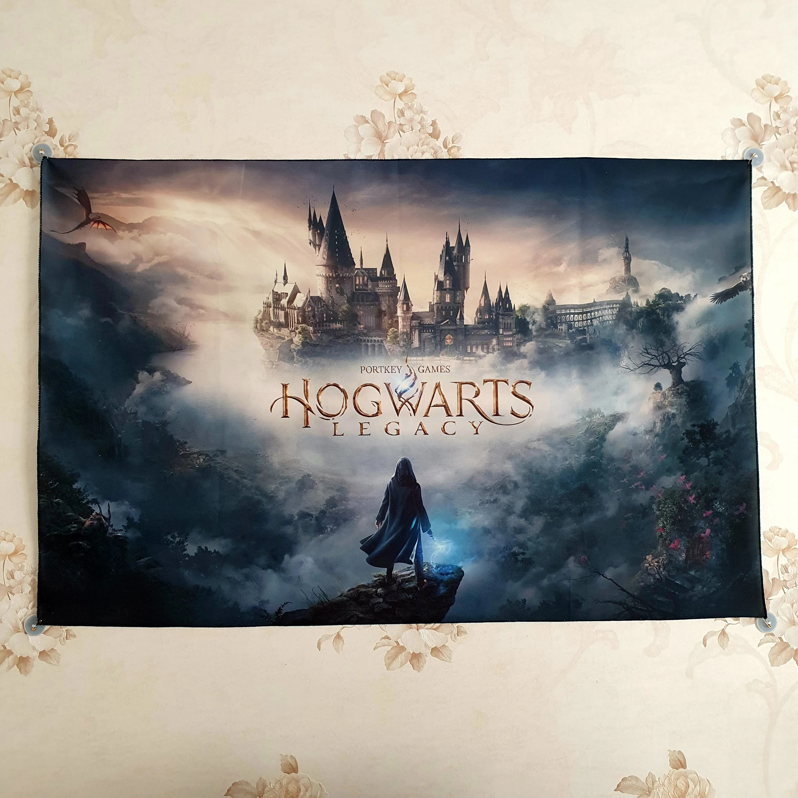 Hogwarts Legacy Gaming Cloth Print Posters of our favoriture video games!