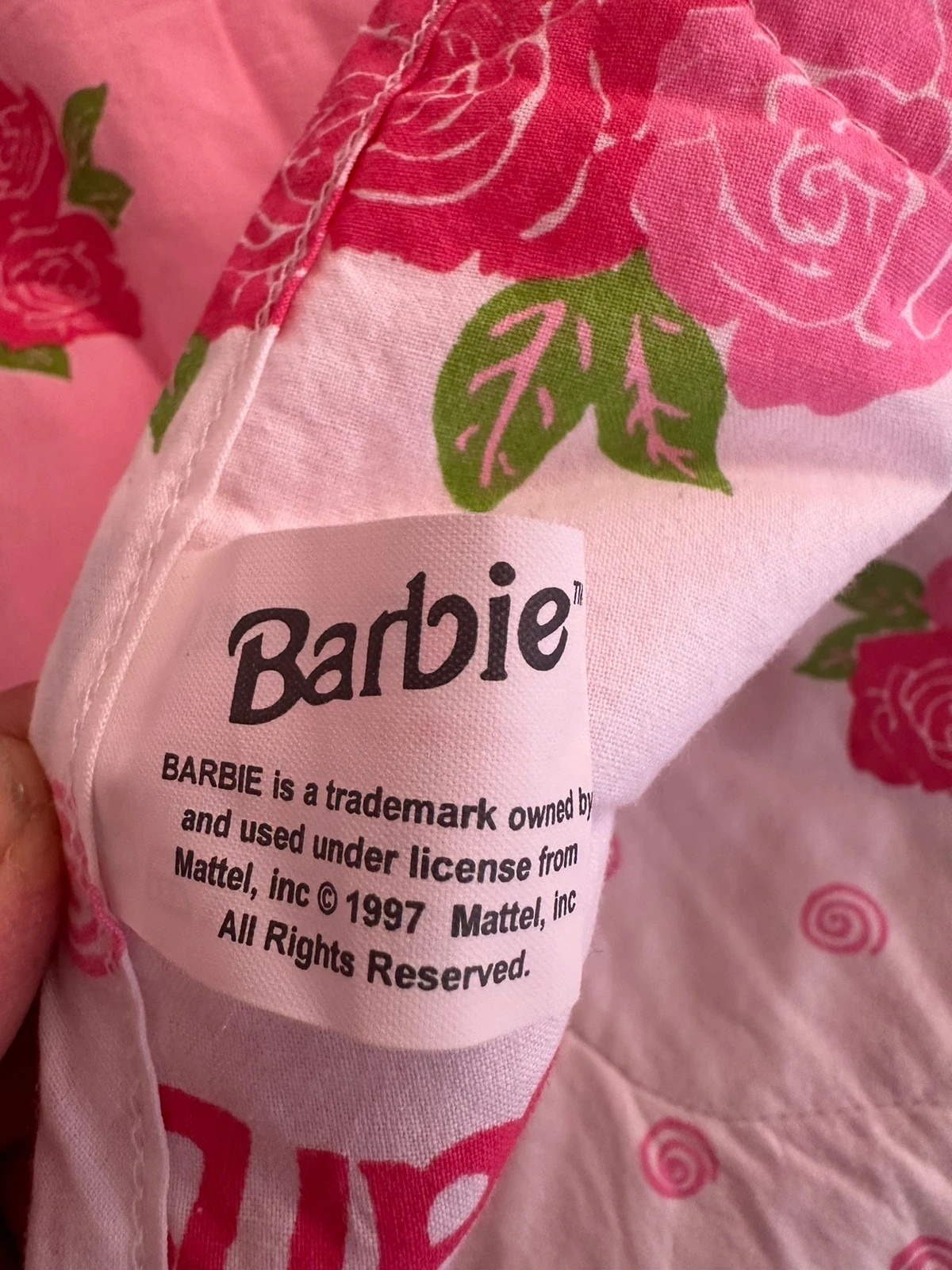 Barbie överkast (2 sidor)