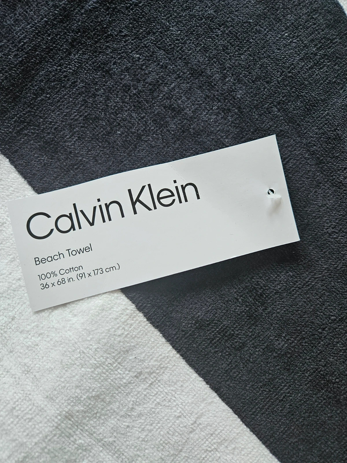 Ręcznik plażowy, kąpielowy Calvin Klein, oryginalny